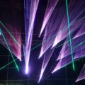 lightshow, laser, music