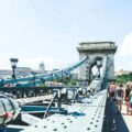 people on bridge
